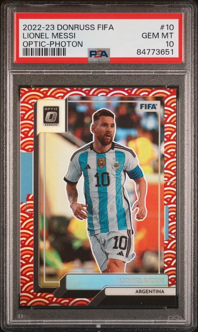 その他 FIFA World Cup 2022 Lionel Messi PSA10 LIONEL MESSI PSA GEM MT 10 | PANINI INSTANT FIFA WORLD CUP QATAR