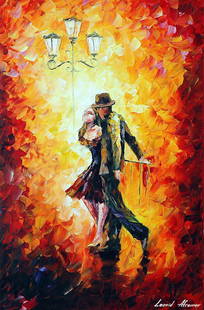 Seducer Limited Edition Giclee 1/25 by Leonid Afremov Canvas 91x137 cm: Seducer Limited Edition Giclee 1/25 by Leonid Afremov Canvas 91x137 cm Introducing the limited edition giclee titled "Seducer" by renowned artist Leonid Afremov. This exquisite piece represents the