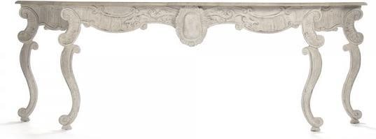 Zentique Abraham Collection Charcoal Console Table 35H 101W 22.5D: Zentique Abraham Collection Charcoal Console Table 35H 101W 22.5D Introducing the Elegant Charcoal Console Table, a stunning piece that embodies the charm of English Traditional style. This console ta