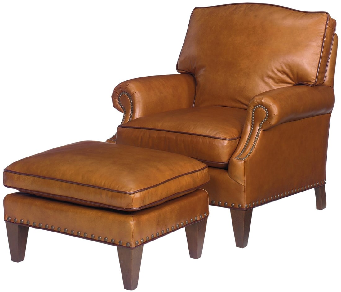 Mid-Century Modern Hand-Crafted Leather Lounge Chair USA Made: Mid-Century Modern Hand-Crafted Leather Lounge Chair USA Made This hand-crafted leather lounge chair is proudly made in the USA, showcasing exquisite craftsmanship and style. Designed in a mid-century