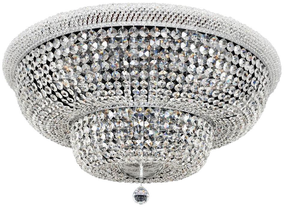 Glamorous Napoli Art Deco Flush Mount Lighting: Glamorous Napoli Art Deco Flush Mount Lighting Illuminate your space with the Glamorous Napoli Art Deco Lighting fixture. This stunning flush mount chandelier features a captivating design crafted fro