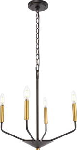 Elegant Lighting Enzo Brass Pendant Light 18" Adjustable Fixture: Elegant Lighting Enzo Brass Pendant Light 18" Adjustable Fixture Illuminate your space with the Stylish Enzo Adjustable Pendant Light Fixture, designed to enhance any room with its transitional