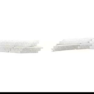 Francesco Binfare Edra On the Rocks Sofa Light Gray Luxury Design: Francesco Binfare Edra On the Rocks Sofa Light Gray Luxury Design Experience modern luxury with the Contemporary Francesco Binfare for Edra 'On The Rocks' Sofa. This stunning piece showcases a