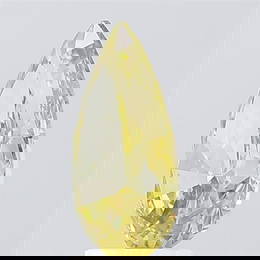 Loose Diamond - PEAR 2.02ct Fancy Intense Yellow VS2