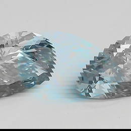 Loose Diamond - PEAR 0.98ct Fancy Vivid Blue VS1