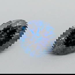 Loose Diamond - ROUND 0.41ct Fancy Dark Blue I1