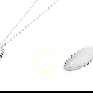 Chopard Happy Diamond Necklace 793929 18K White Gold Diamond Pendant: Chopard Happy Diamond Necklace 793929 18K White Gold Diamond Pendant Discover the elegance of the Chopard Happy Diamond Necklace 793929, a sophisticated pendant necklace designed for both men and wome