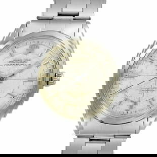 ROLEX Oyster Perpetual 6564 Vintage Sector Dial Men's Watch 34mm Stainless Steel: ROLEX Oyster Perpetual 6564 Vintage Sector Dial Men's Watch 34mm Stainless Steel Introducing the ROLEX Oyster Perpetual Sector Dial Ref. 6564, a vintage wristwatch that embodies classic elegance. Craf