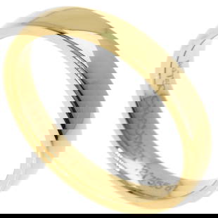 Chaumet Fidelite 18K Yellow Gold Diamond Band Ring Size 61: Chaumet Fidelite 18K Yellow Gold Diamond Band Ring Size 61 The Chaumet Fidelite Band Ring is an exquisite piece crafted in 18K yellow gold, perfect for women's fashion. This elegant ring features a st