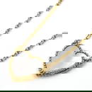 Van Cleef & Arpels 18K Yellow Gold Lucky Alhambra Heart Necklace 42cm