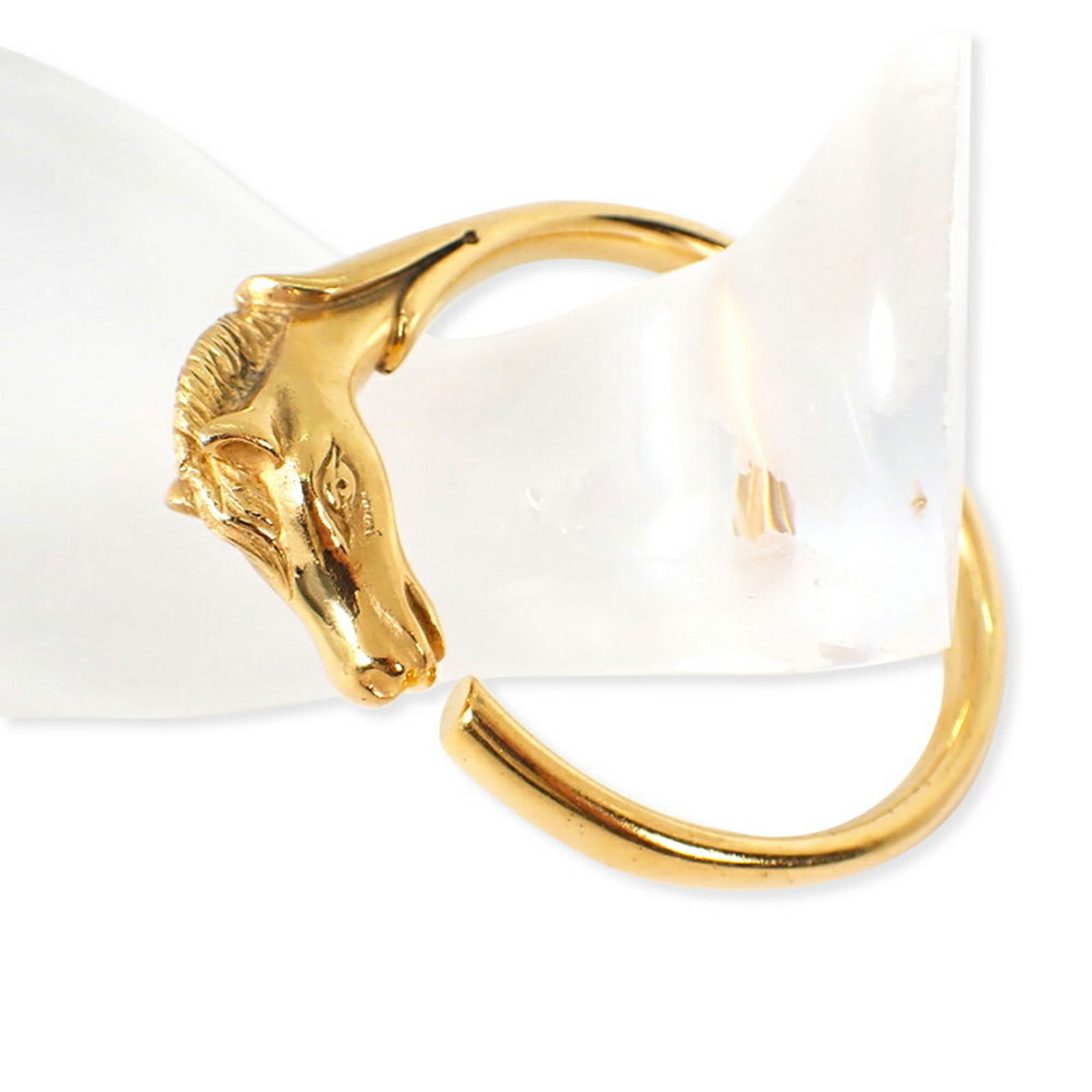 Hermes Cheval Horse Bangle Double Head