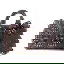 LOUIS VUITTON Keepall Bandouliere 25 Black Calfskin 2 Way Handbag M23794