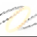 Tiffany 18K Pink Gold Diamond Band Ring for Women Size 5.5