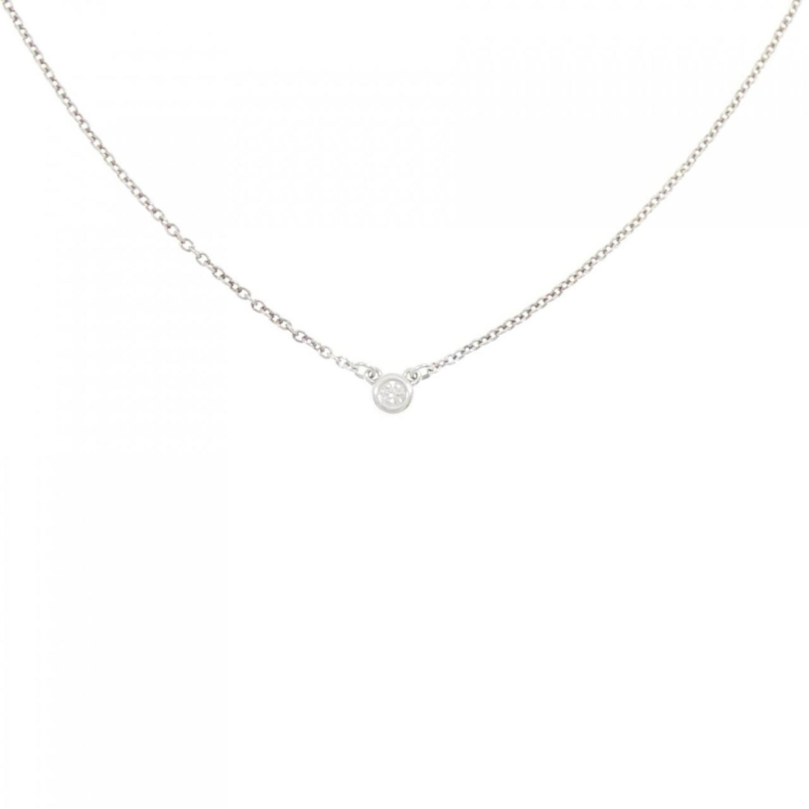Tiffany Silver 925 Diamond by the Yard Necklace for Women: Tiffany Silver 925 Diamond by the Yard Necklace for Women This elegant Tiffany by the yard necklace features exquisite craftsmanship with a sleek design. Made from high-quality Silver 925, it showcase
