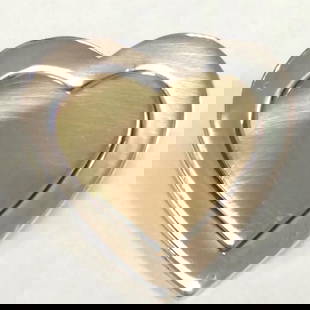 Tiffany & Co Vintage Double Heart Brooch 18K Gold Sterling Silver: Tiffany & Co Vintage Double Heart Brooch 18K Gold Sterling Silver This exquisite Tiffany & Co. Vintage Double Heart Pin Brooch features a beautiful design crafted from 18K yellow gold and 925 sterling