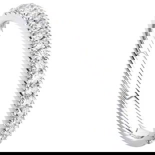 Rachel Koen 18K White Gold Diamond Wedding Band 0.26 ct IGI Certified: Rachel Koen 18K White Gold Diamond Wedding Band 0.26 ct IGI Certified This elegant Rachel Koen diamond ring is crafted in luxurious 18K white gold and features a total carat weight of 0.26 ct. The rin