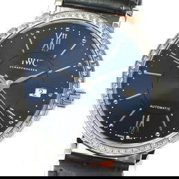IWC Schaffhausen Portofino IW458111 Unisex Automatic Watch Navy Dial 37mm