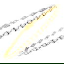 Stunning 5.15ct Diamond Tennis Bracelet 18k Yellow Gold 7in Contemporary Design