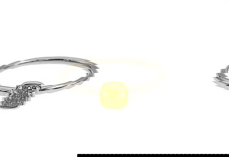 Tiffany & Co Fancy Intense Yellow Diamond Platinum 18k Ring 51pt: Tiffany & Co Fancy Intense Yellow Diamond Platinum 18k Ring 51pt This elegant authentic ring from Tiffany & Co. is a stunning blend of platinum and 18k yellow gold. Featuring a 2mm thick platinum wire