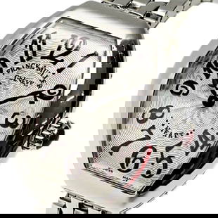 FRANCK MULLER Heart to Heart 5002SQZJA AC Women's Stainless Steel Watch: FRANCK MULLER Heart to Heart 5002SQZJA AC Women's Stainless Steel Watch This stunning FRANCK MULLER Heart to Heart ACIER wristwatch is designed for women, showcasing a timeless elegance with its silve