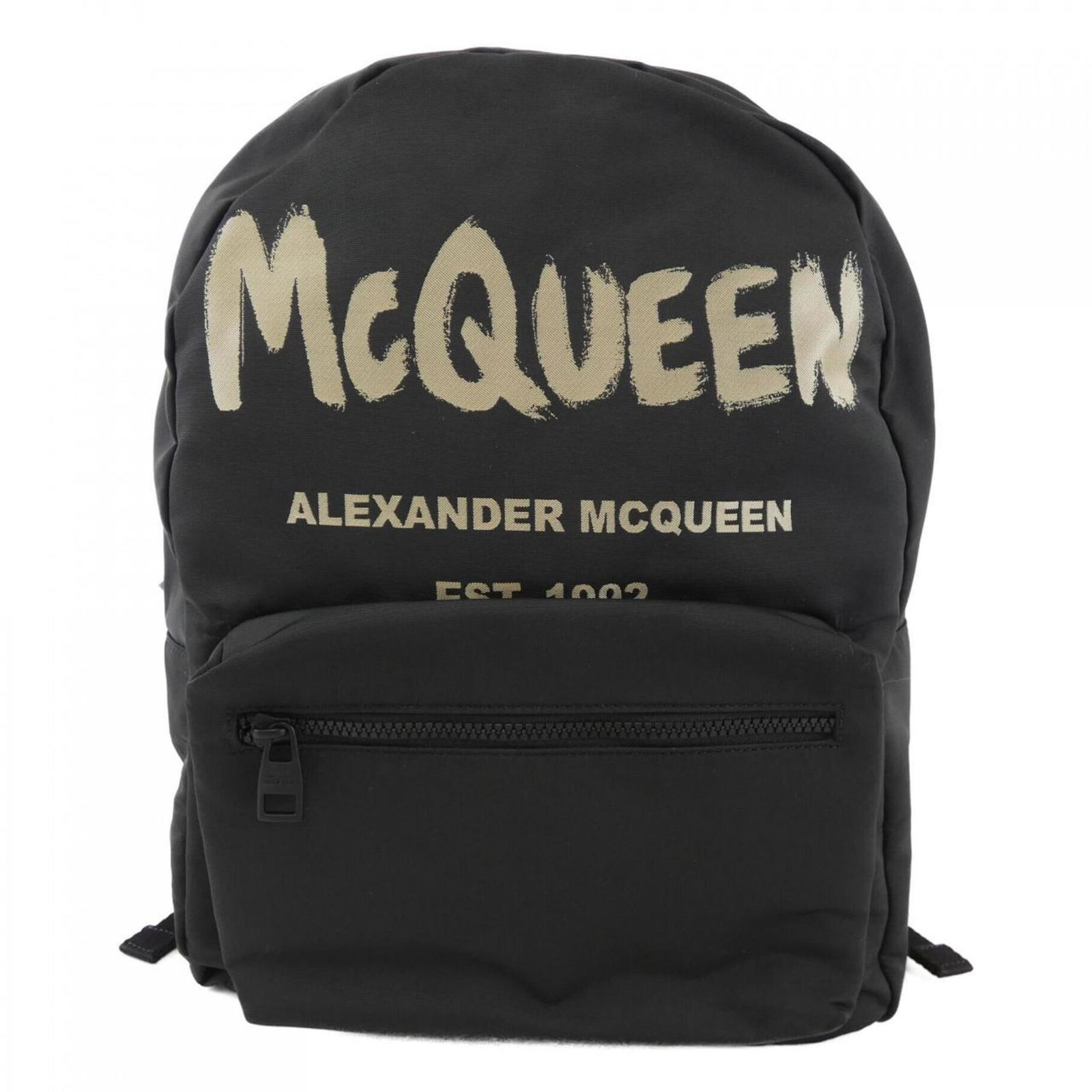 Alexander McQueen Black Women's Backpack 41cm x 30cm x 13cm: Alexander McQueen Black Women's Backpack 41cm x 30cm x 13cm This stylish Alexander McQueen backpack is designed for women, featuring a sleek black color that complements any outfit. The dimensions are
