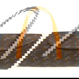 Louis Vuitton Sonatine Monogram Brown Handbag for Women
