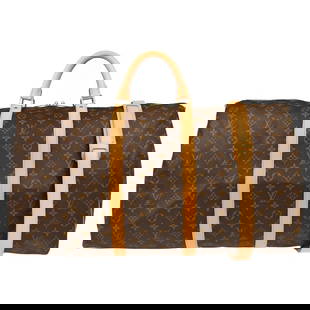 Louis Vuitton Monogram Keepall Bandouliere 60 Duffle Bag M41412 Travel Ready: Louis Vuitton Monogram Keepall Bandouliere 60 Duffle Bag M41412 Travel Ready The Louis Vuitton Monogram Keepall Bandouliere 60 Duffle Bag is the perfect travel companion, designed for both style and f