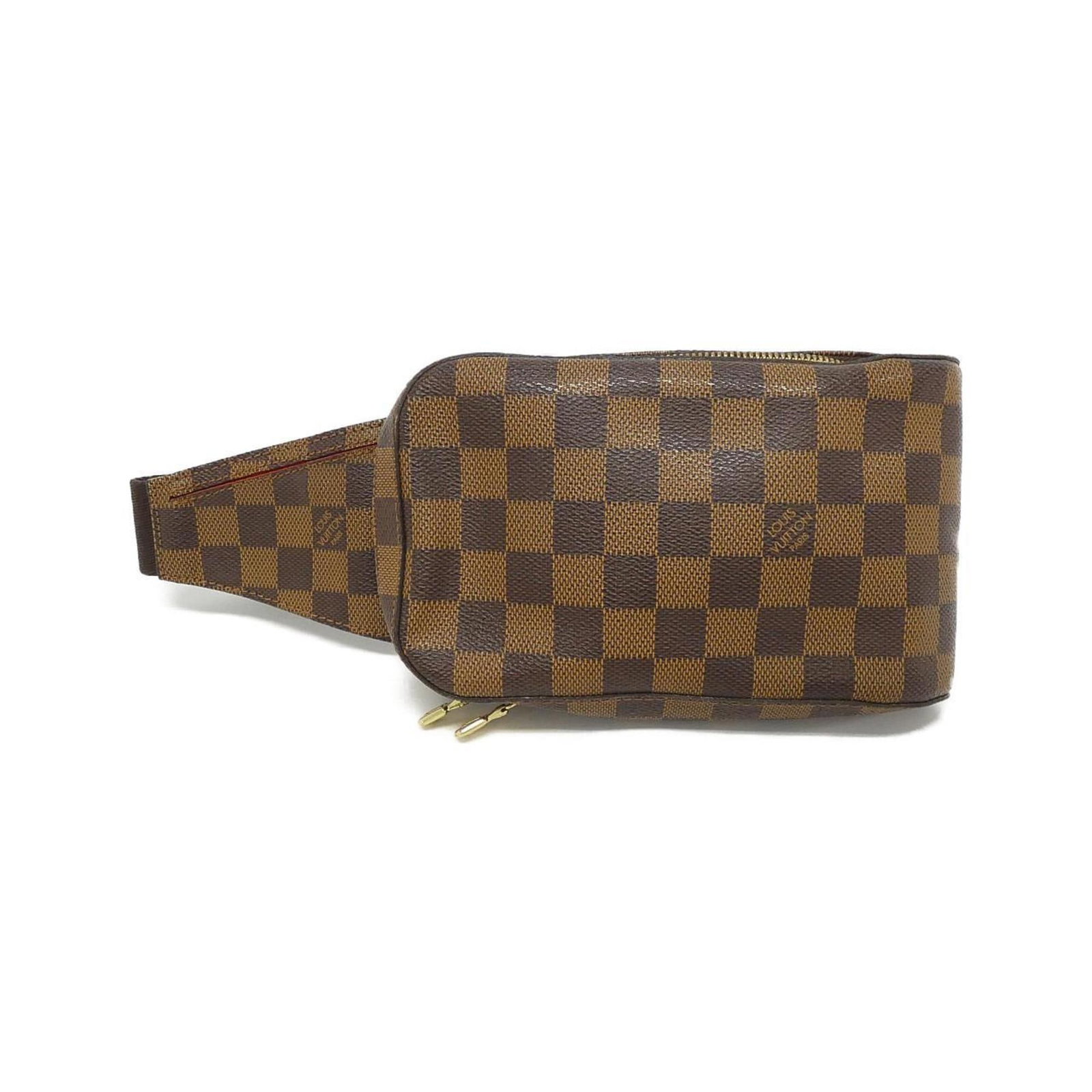 Louis Vuitton Damier Jeronimos N51994 Coated Canvas Shoulder Bag: Louis Vuitton Damier Jeronimos N51994 Coated Canvas Shoulder Bag This Louis Vuitton Damier Jeronimos N51994 Shoulder Bag is a stylish and versatile accessory suitable for both women and men. Crafted f