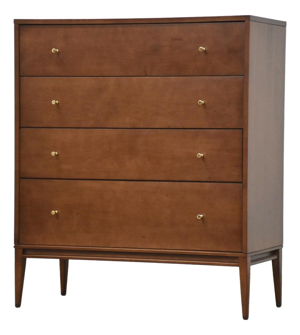 Paul McCobb Planner Group 1950s Maple Dresser Mid Century Modern: Paul McCobb Planner Group 1950s Maple Dresser Mid Century Modern This stunning mid-century modern dresser, designed by Paul McCobb for Winchendon's Planner Group, features a solid maple construction w