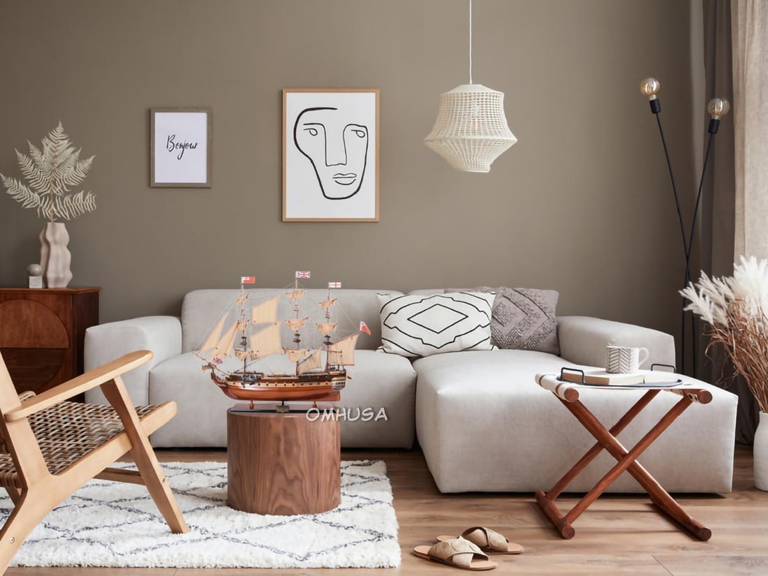 HMS Surprise Ship Replica Nautical Model: HMS Surprise Ship Replica Nautical Model This exquisite model of the HMS Surprise is a must-have for ship enthusiasts and collectors. Crafted from exotic wood, this fully assembled replica showcases i