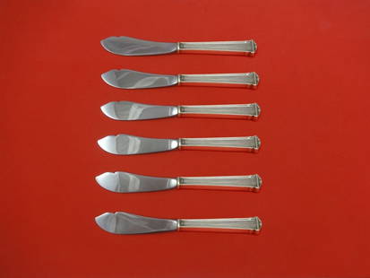 International Sterling Theseum 6-Piece Trout Knife Set 7.5": International Sterling Theseum 6-Piece Trout Knife Set 7.5" This exquisite 6-piece trout knife set features the Theseum pattern by International Sterling. Each knife measures 7 1/2" and is crafted