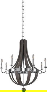 Elegant Sharlow Bowl Chandelier in Chrome Finish: Elegant Sharlow Bowl Chandelier in Chrome Finish Illuminate your space with the sophisticated Sharlow Chandelier, featuring a stunning chrome finish and a modern design. This bowl chandelier is