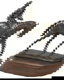 Hand-Cast Resin Equestrian Sculpture Jockey Boy 8H x 8W x 5D: Hand-Cast Resin Equestrian Sculpture Jockey Boy 8H x 8W x 5D This exquisite hand-cast equestrian art piece captures the spirit of the jockey boy in a lodge-style sculpture. Crafted from high-quality
