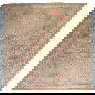 Zabihi Collection Oversize Persian Bakhtiari Garden Rug 12'2 x 17'4 Hand-Knotted Wool Iran 1930: Zabihi Collection Oversize Persian Bakhtiari Garden Rug 12'2 x 17'4 Hand-Knotted Wool Iran 1930 Enhance your living space with this exquisite oversize Persian Bakhtiari rug from the Zabihi