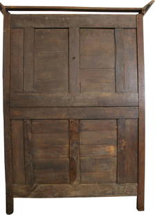 19th Century Antique French Country Armoire Solid Oak Storage: 19th Century Antique French Country Armoire Solid Oak Storage This exquisite Antique French Country Armoire embodies 19th-century elegance, offering a charming addition to any home. Crafted from solid