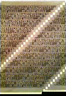 9'10 x 12'7 Multi-Color Semi Antique Persian Bakhtiari Rug Handmade: 9'10 x 12'7 Multi-Color Semi Antique Persian Bakhtiari Rug Handmade Enhance your living space with the elegance of this 9' 10" x 12' 7" Multi-Color Semi Antique Persian Bakhtiari Rug, handcrafted by s