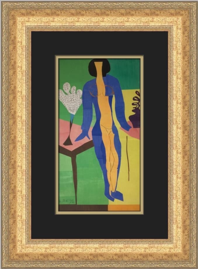 Henri Matisse Zulma Custom Framed Print 18 x 15 Expressionism Art: Henri Matisse Zulma Custom Framed Print 18 x 15 Expressionism Art Experience the beauty of Henri Matisse's artwork with this custom framed print titled 'Zulma.' This medium-sized piece, measuring 18 i