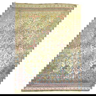 Rare Early 20th Century Hand-Woven Kazak Caucasian Kuba Rug: Rare Early 20th Century Hand-Woven Kazak Caucasian Kuba Rug Discover the beauty of this Rare Antique Caucasian Kuba Room Size Rug, a stunning piece that showcases traditional Kazak design. This hand-w