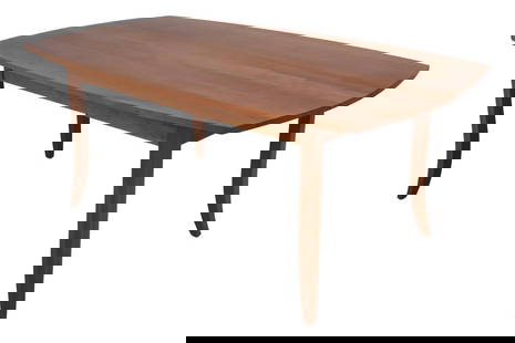 Thomas Moser Attributed Cherry Shaker Dining Table 72 x 42 x 29.5: Thomas Moser Attributed Cherry Shaker Dining Table 72 x 42 x 29.5 This exquisite dining table, attributed to Thomas Moser, showcases a timeless design with a solid cherry wood construction. Crafted wi