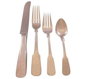 Eighteen Ten 1810 Sterling Silver Flatware Set 51 pcs by International Silver: Eighteen Ten 1810 Sterling Silver Flatware Set 51 pcs by International Silver Enhance your dining experience with this exquisite Eighteen Ten 1810 Sterling Silver Flatware Set by International Silver.