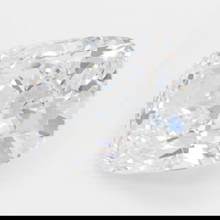Loose Diamond - CUSHION BRILLIANT 2.01ct D VVS2: Loose Diamond - CUSHION BRILLIANT 2.01ct D VVS2 Source: This is a real non-mined Diamond that has been grown in a lab Shape: CUSHION BRILLIANT Carats: 2.01 Color: D Clarity: VVS2 Certification: IGI Vi