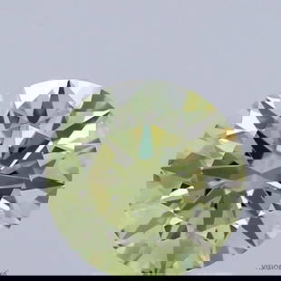 Loose Diamond - ROUND 1.58ct Fancy Vivid Green VS2: Loose Diamond - ROUND 1.58ct Fancy Vivid Green VS2 Source: This is a real non-mined Diamond that has been grown in a lab Shape: ROUND Carats: 1.58 Color: Fancy Vivid Green Certification: IGI Video: