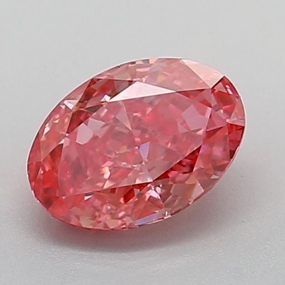 Loose Diamond - OVAL 1.01ct Fancy Vivid Pink VS1: Loose Diamond - OVAL 1.01ct Fancy Vivid Pink VS1 Source: This is a real non-mined Diamond that has been grown in a lab Shape: OVAL Carats: 1.01 Color: Fancy Vivid Pink Certification: IGI Video: