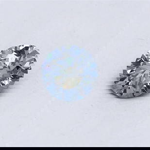 Loose Diamond - ROUND 0.3ct Fancy Vivid Blue VS1: Loose Diamond - ROUND 0.3ct Fancy Vivid Blue VS1 Source: This is a real non-mined Diamond that has been grown in a lab Shape: ROUND Carats: 0.3 Color: Fancy Vivid Blue Certification: IGI Video: