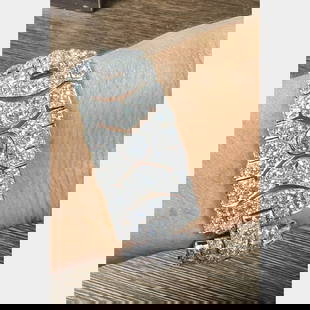 Art Deco French Platinum Diamond Bracelet 36.00 Ct 7.5 Inches: Art Deco French Platinum Diamond Bracelet 36.00 Ct 7.5 Inches This exquisite Art Deco French diamond bracelet features a stunning total diamond weight of 36.00 ct. Crafted from luxurious platinum, thi