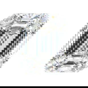 GIA Certified 5.03ct K VS1 Emerald Cut Diamond 2024 New: GIA Certified 5.03ct K VS1 Emerald Cut Diamond 2024 New Presenting a stunning loose emerald cut diamond, GIA certified, weighing 5.03 ct with K color grade and VS1 clarity. This exquisite diamond feat