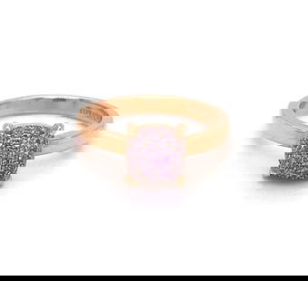 Tiffany & Co. Picasso Pink Sapphire Sugar Stacks 18k Rose Gold Ring Size 6: Tiffany & Co. Picasso Pink Sapphire Sugar Stacks 18k Rose Gold Ring Size 6 Elevate your jewelry collection with this stunning Tiffany & Co. Picasso Pink Sapphires Sugar Stacks 18k Rose Gold Ring in si