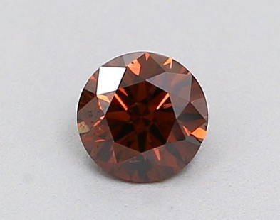 Loose Diamond - ROUND 0.27ct Fancy Dark Brown SI1: Loose Diamond - ROUND 0.27ct Fancy Dark Brown SI1 Source: Natural Shape: ROUND Carats: 0.27 Color: Fancy Dark Brown Certification: NONE Video: