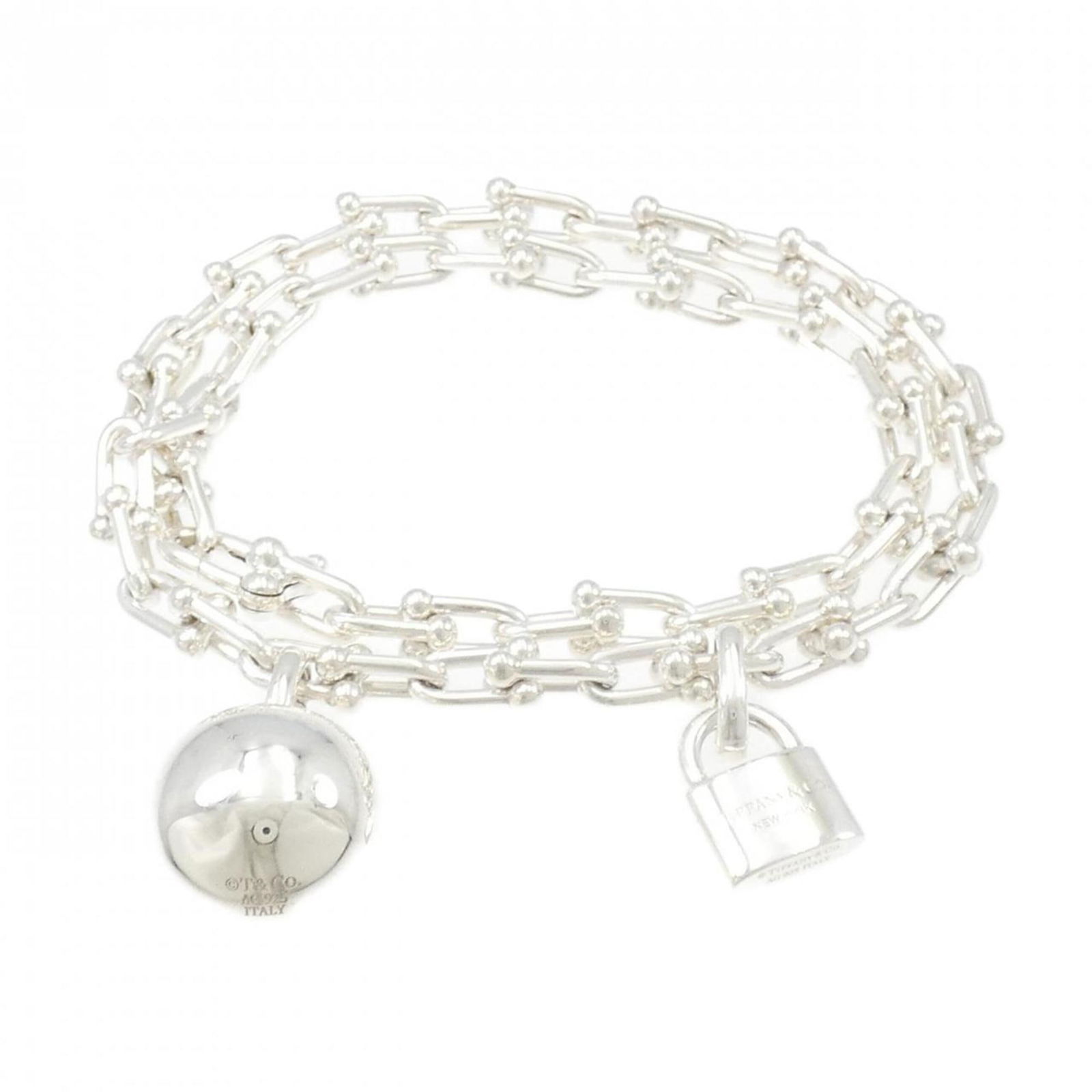 Tiffany HardWear Silver 925 Wrap Bracelet for Women: Tiffany HardWear Silver 925 Wrap Bracelet for Women This stunning Tiffany HardWear wrap bracelet is a perfect accessory for women, crafted from high-quality Silver 925. Designed with elegance in mind,