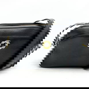 Celine M11 Black Leather Shoulder Bag Women's with Zipper Closure: Celine M11 Black Leather Shoulder Bag Women's with Zipper Closure Introducing the Celine M11 Shoulder Bag, a stylish accessory crafted from high-quality leather in a classic black finish. This women's